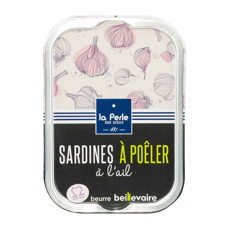 Sardinen zum Braten mit Knoblauch