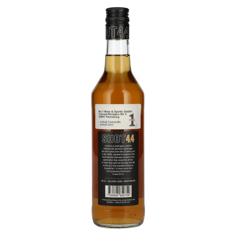 SHOT 4.4 Ginamon 25% Vol. 0,5l