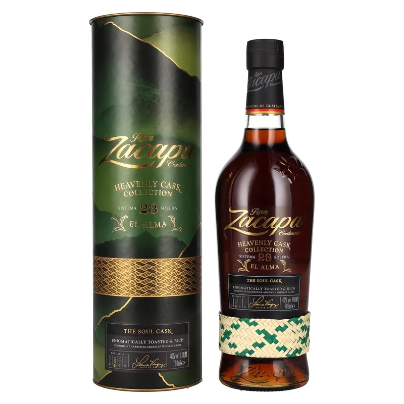 Ron Zacapa Centenario EL ALMA Sistema Solera 23 Heavenly Cask Collection 40% Vol. 0,7l in Geschenkbox