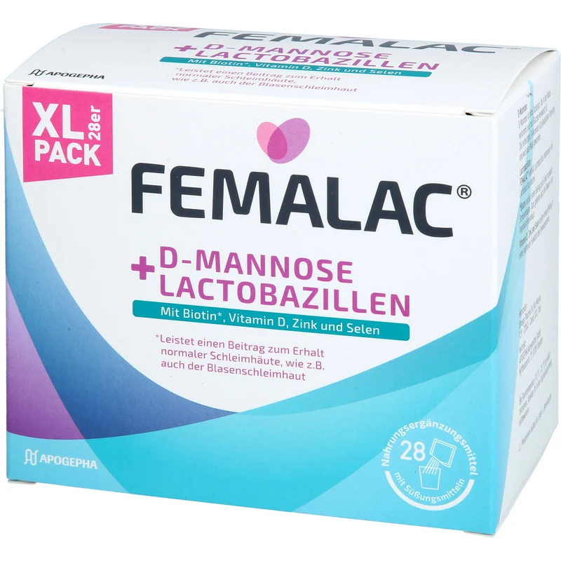 Femalac D-mannose+lactobaz, 28 St PLE