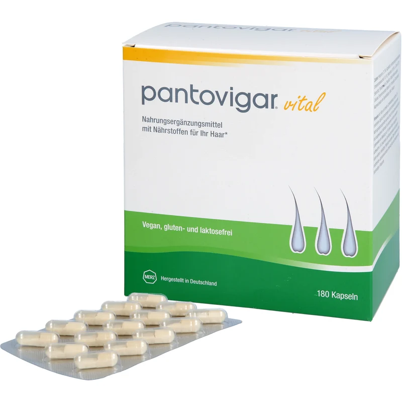 Pantovigar Vital Kap Haare, 180 St KAP