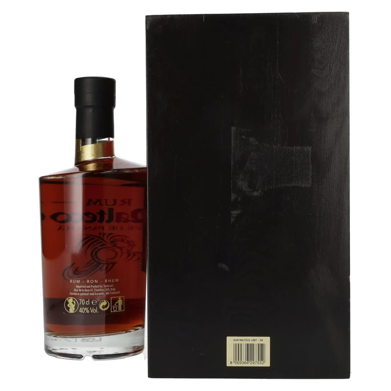Ron Malteco SELECCIÓN 1987 40% Vol. 0,7l in Holzkiste