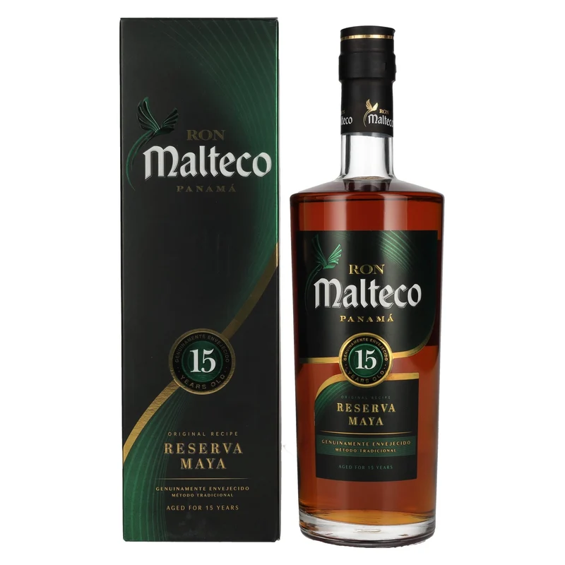 Ron Malteco 15 Years Old Reserva Maya 40% Vol. 0,7l in Geschenkbox
