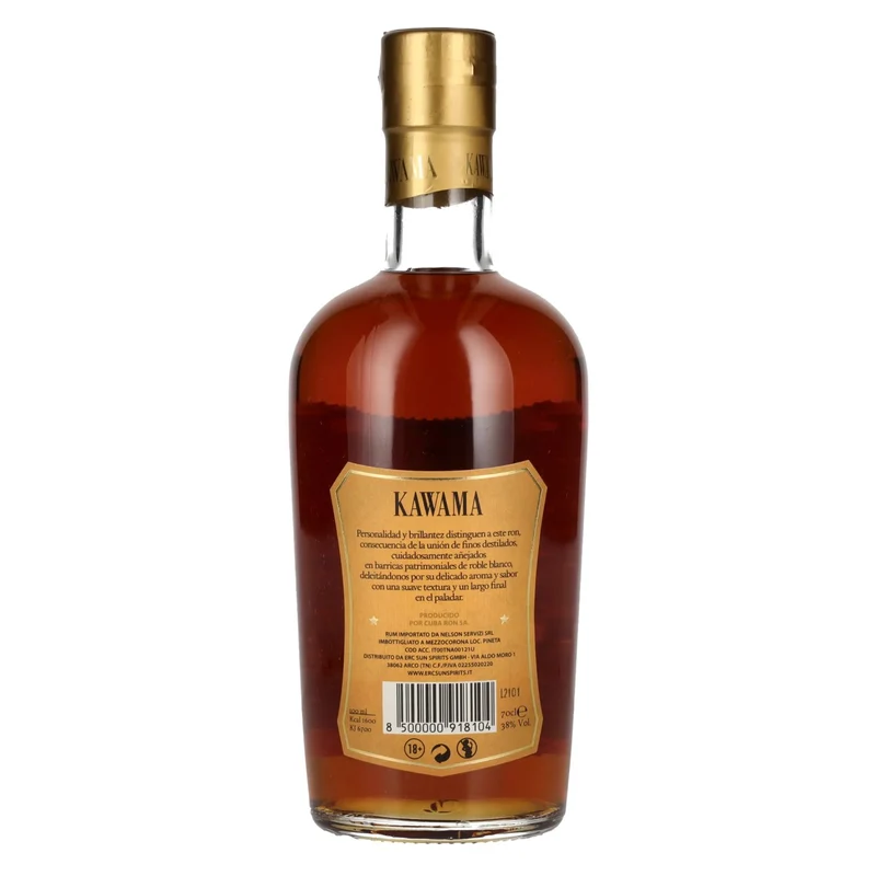 Ron Kawama Añejo 38% Vol. 0,7l