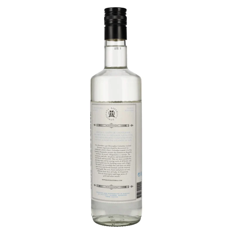 Ron Cristóbal BLANCO Rum 38% Vol. 0,7l