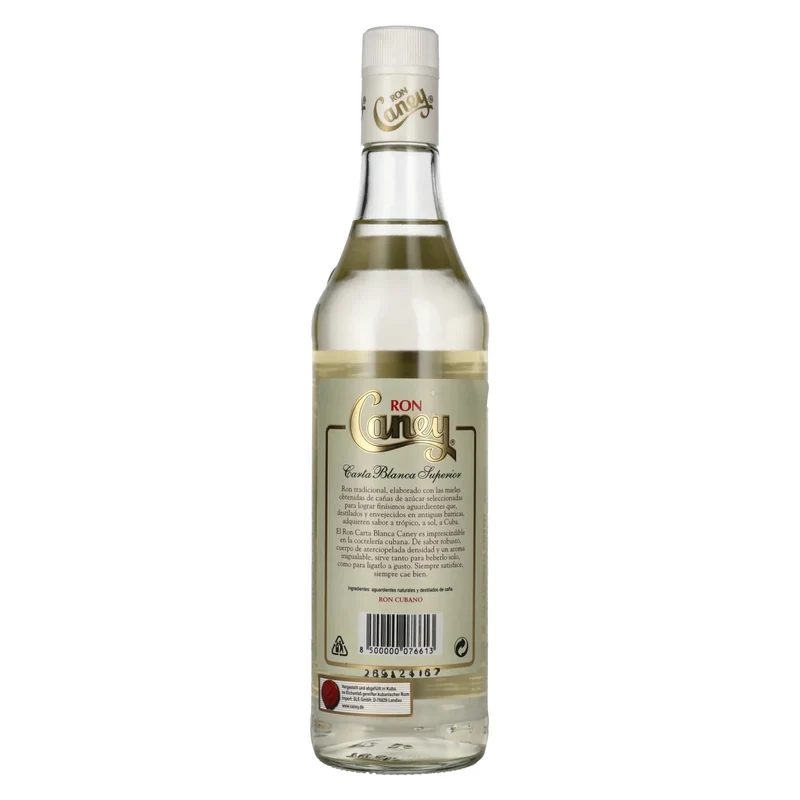Ron Caney Carta Blanca Superior 38% Vol. 0,7l