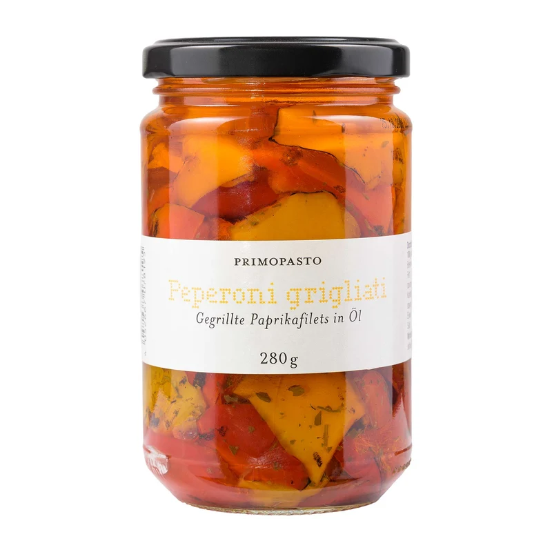 Gegrillte Paprika