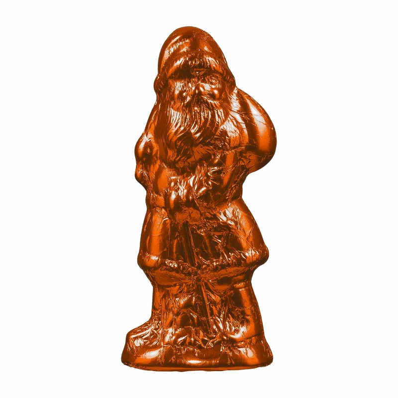 Schoko Weihnachtsmann kupfer – 70g