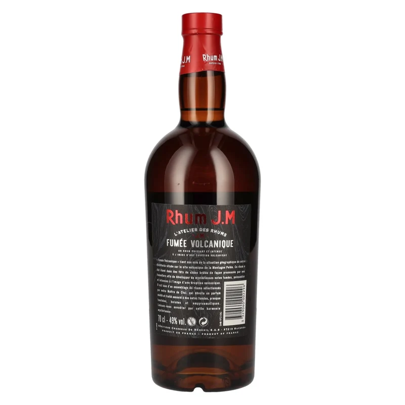 Rhum J.M FUMÉE VOLCANIQUE Rhum Agricole 49% Vol. 0,7l