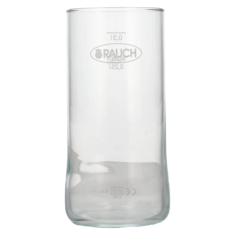 Rauch Fruchtsaft Glas mit Eichung