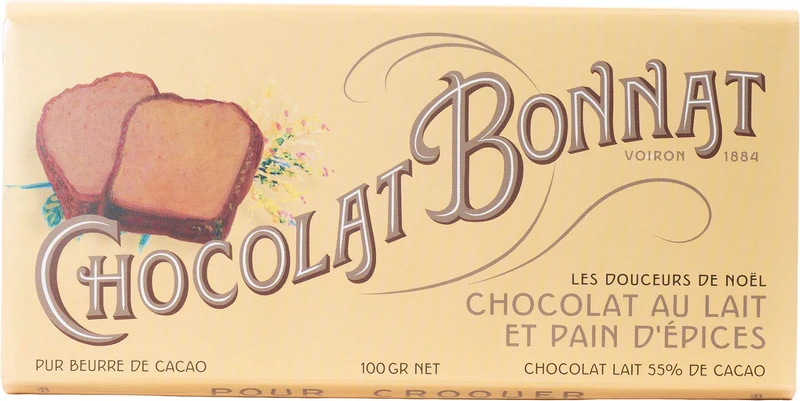 Milchschokolade Pain d'épices