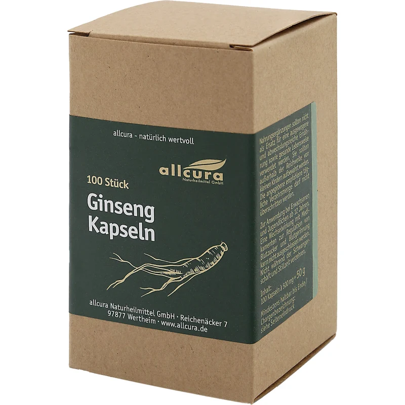 Ginseng Kapseln 500, 100 St KAP