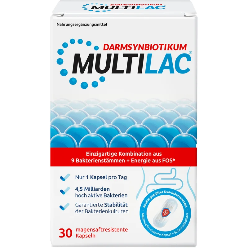 Multilac Darmsynbiotikum, 30 St KMR