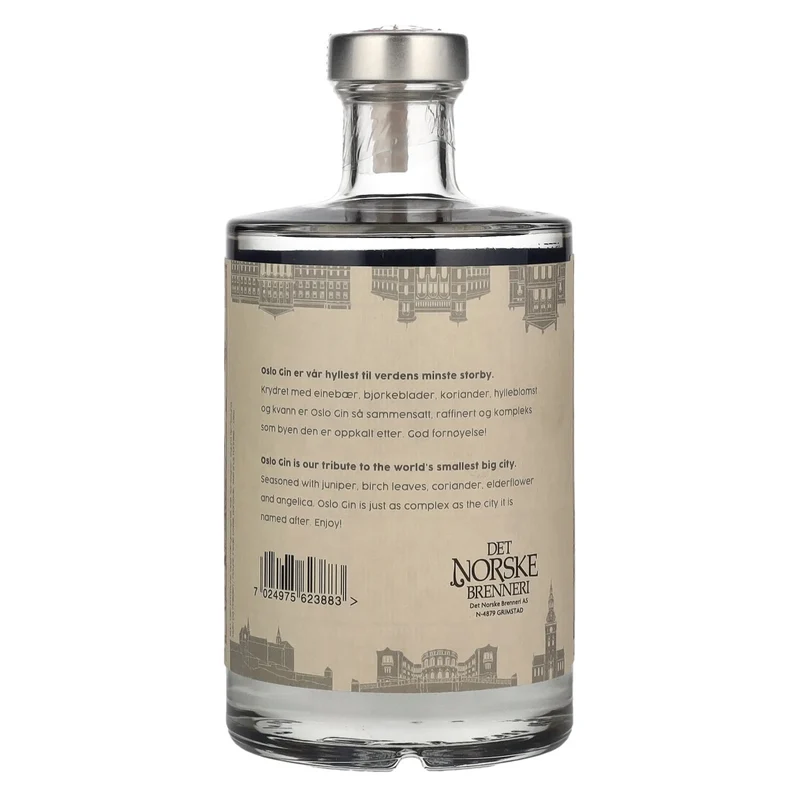 Oslo Small Batch Gin 45,8% Vol. 0,5l