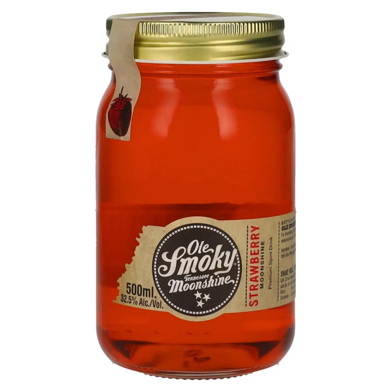 Ole Smoky Tennessee Moonshine STRAWBERRY 32,5% Vol. 0,5l