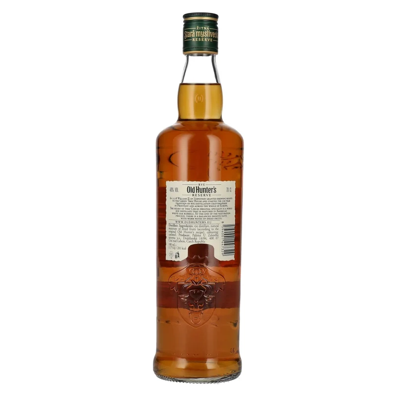 Old Hunter's No. 4 Rye Reserve Whisky 40% Vol. 0,7l