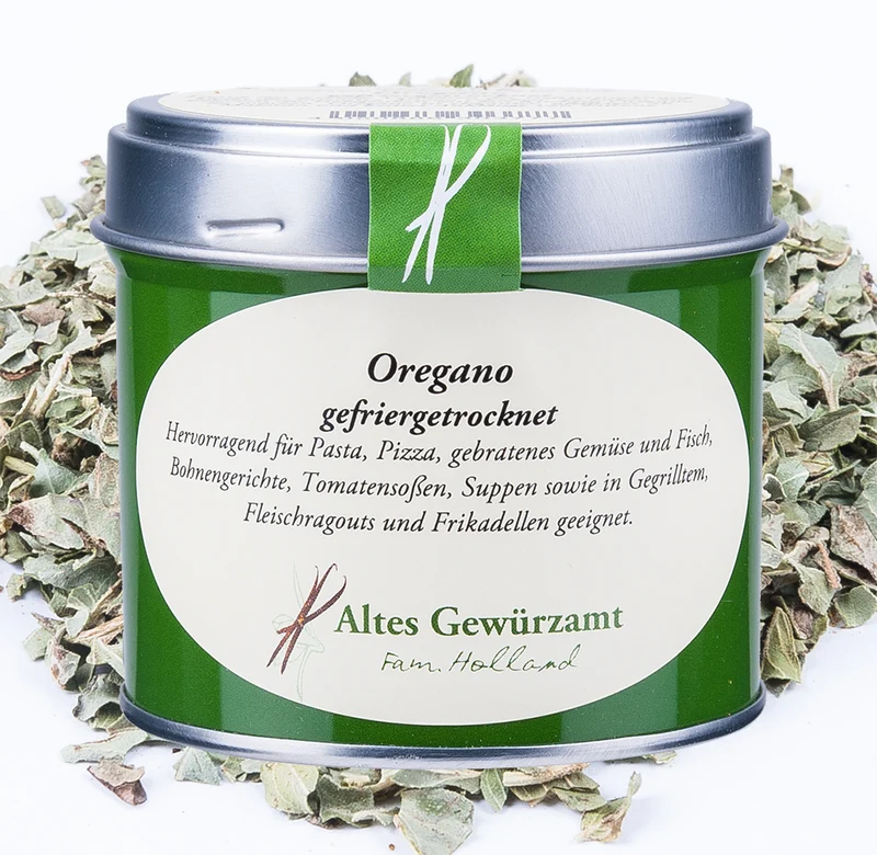 Oregano geschnitten