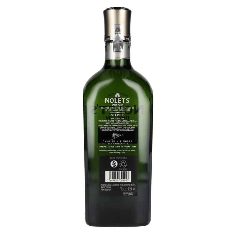 Nolet's Dry Gin Silver 47,6% Vol. 0,7l