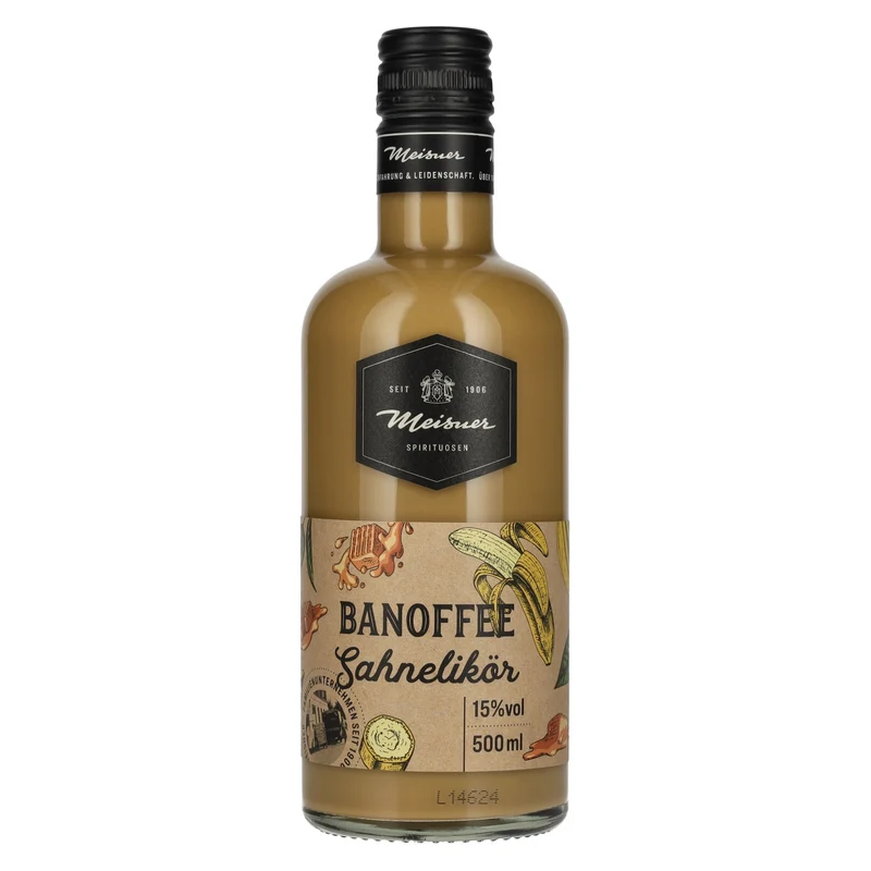 Meisner Banoffee Sahnelikör 15% Vol. 0,5l