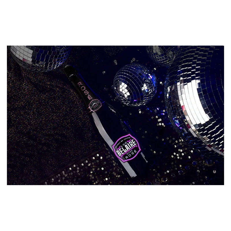 Luc Belaire Rare Rosé Fantôme Edition 12,5% Vol. 1,5l mit LED-Sticker