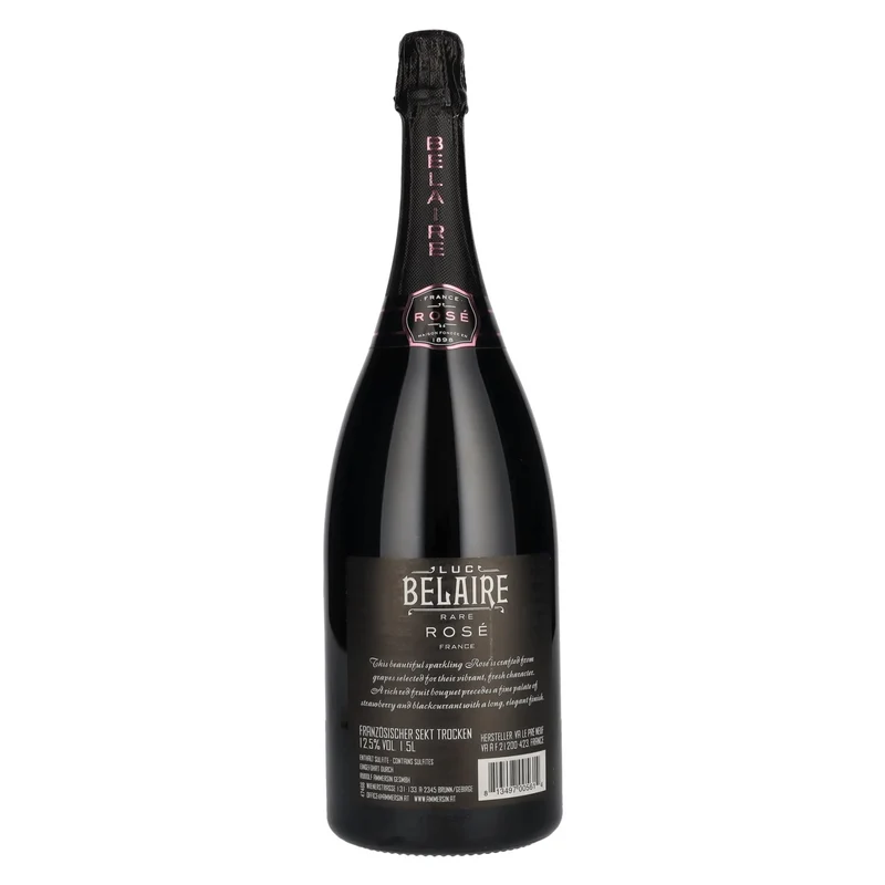 Luc Belaire Rare Rosé Fantôme Edition 12,5% Vol. 1,5l mit LED-Sticker