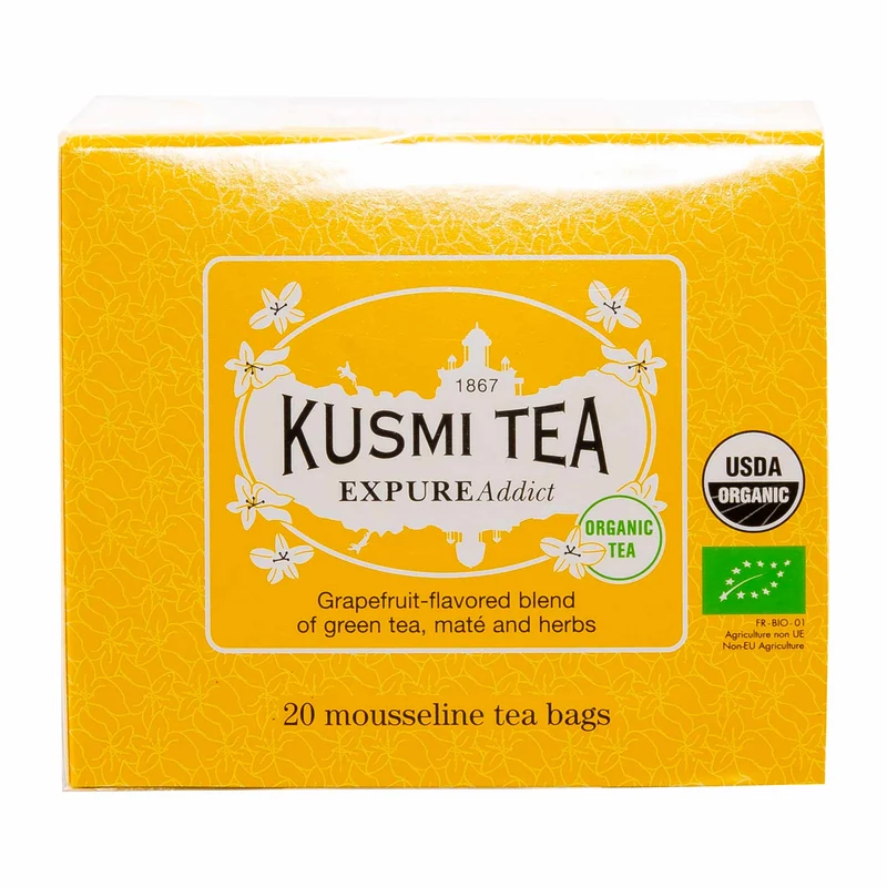 Expure Addict – 20 Teebeutel Bio mit Grapefruit & Mate