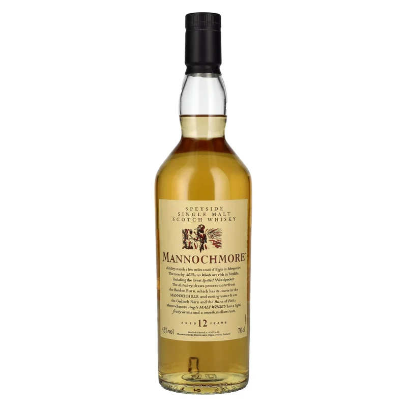 Mannochmore 12 Years Old Speyside Single Malt 43% Vol. 0,7l