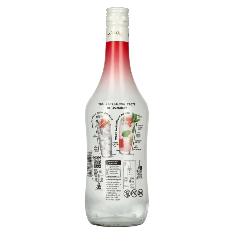 Malibu Watermelon Liqueur 21% Vol. 0,7l