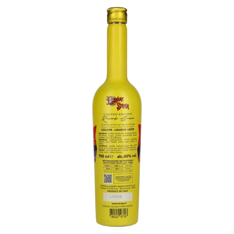 Liquore Strega Original Limited Edition 40% Vol. 0,7l