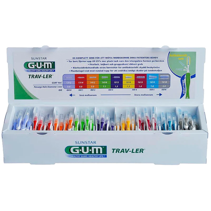 GUM TRAV-LER Sortiment, 9 St ZBU