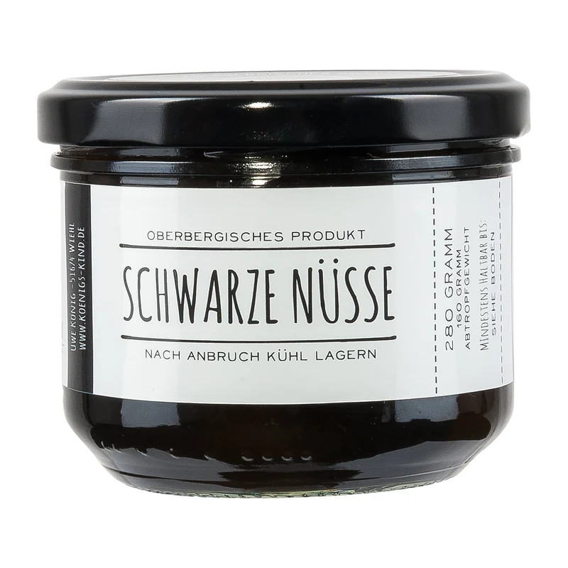 Schwarze Nüsse