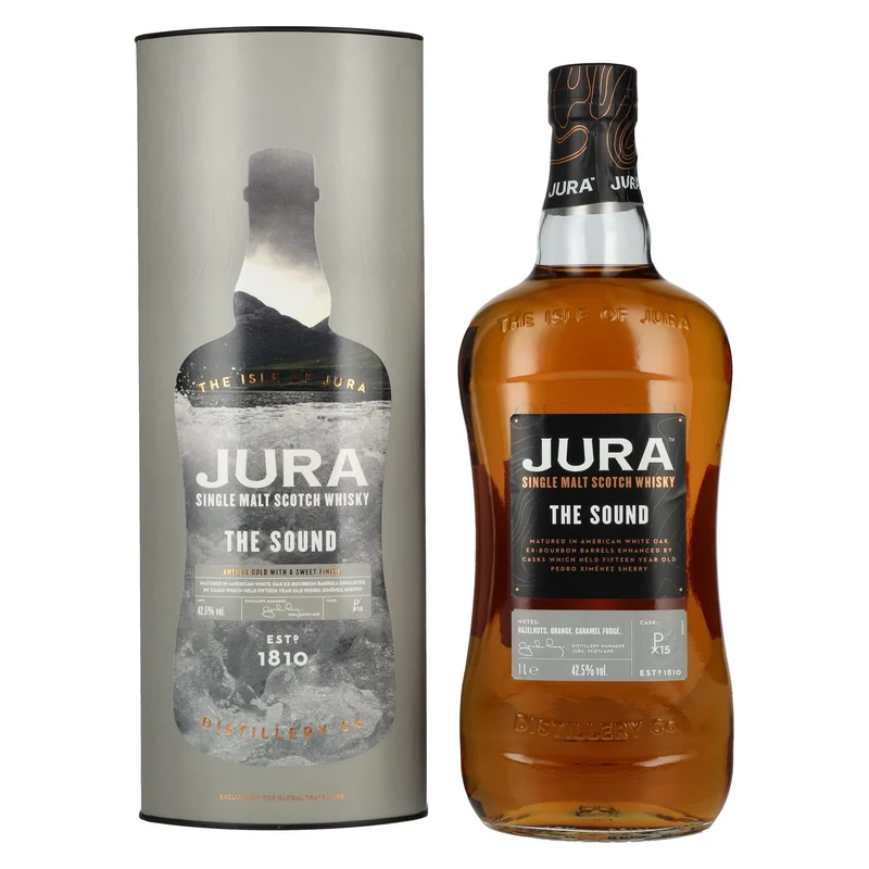 Jura THE SOUND Single Malt Scotch Whisky 42,5% Vol. 1l in Geschenkbox