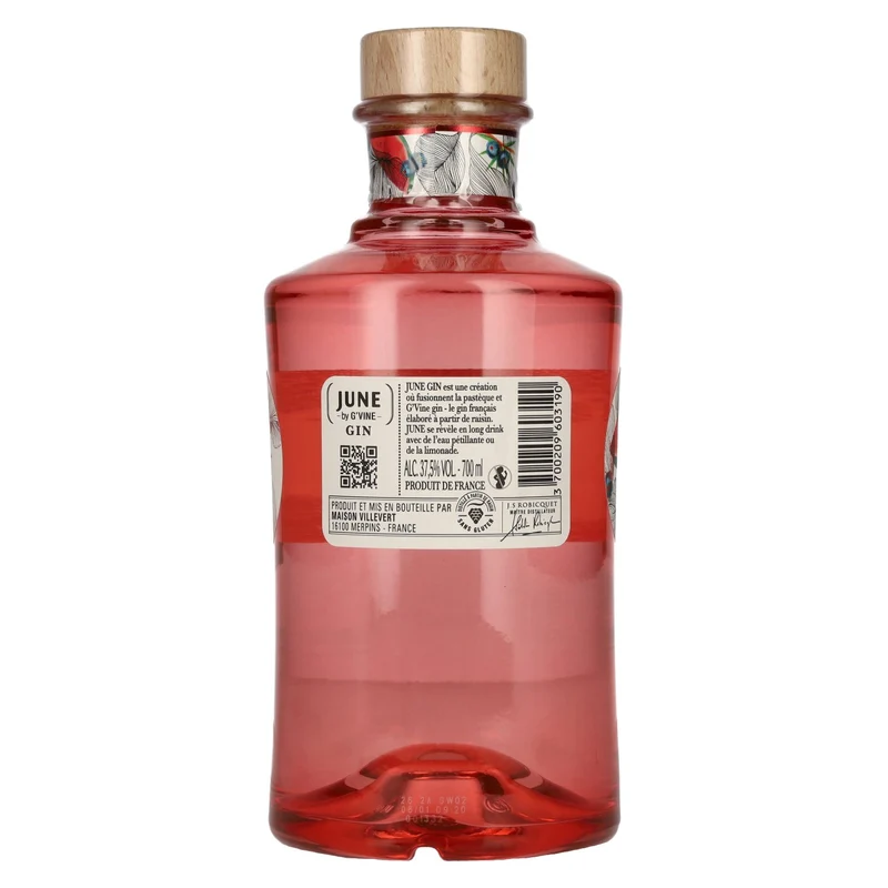 JUNE by G'Vine Gin Watermelon 37,5% Vol. 0,7l