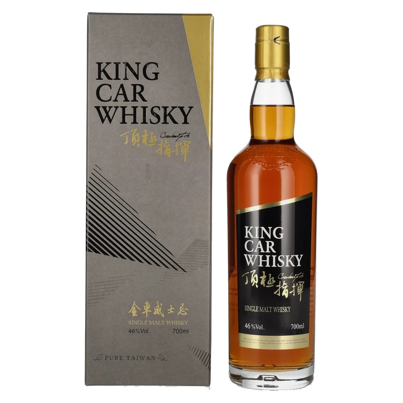 Kavalan KING CAR CONDUCTOR Single Malt Whisky 46% Vol. 0,7l in Geschenkbox