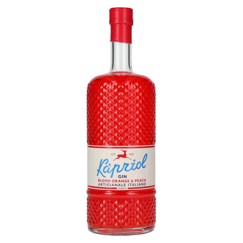 Kapriol BLOOD ORANGE & PEACH Gin Artigianale Italiano 40,7% Vol. 0,7l
