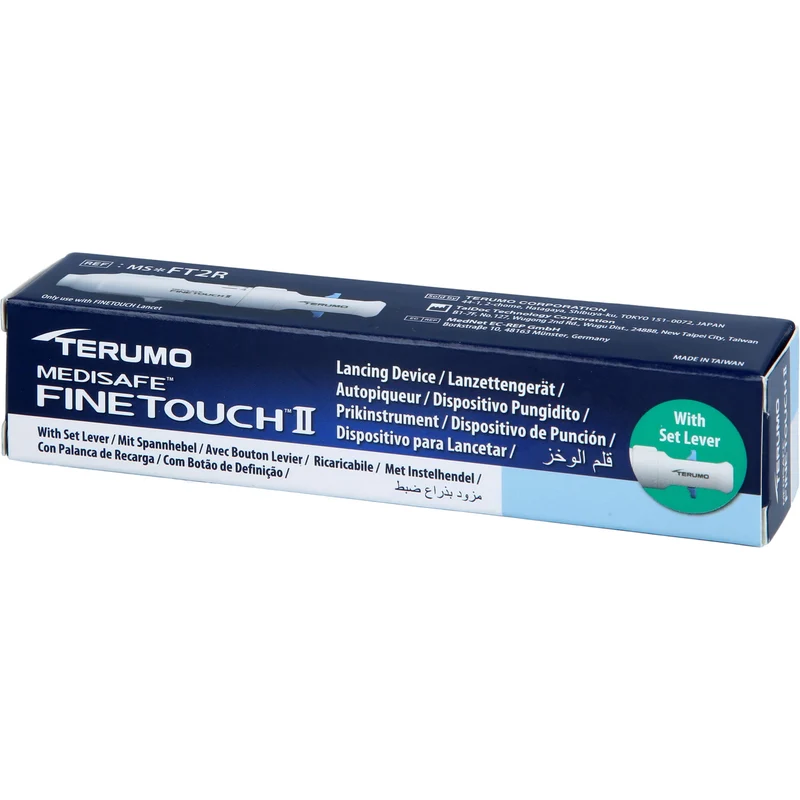 TERUMO Medisafe Finetouch 2 Lanzettengerät m.Hebel, 1 St
