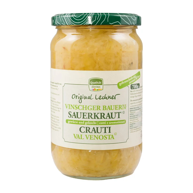 Vinschger Bauern Sauerkraut – 700g