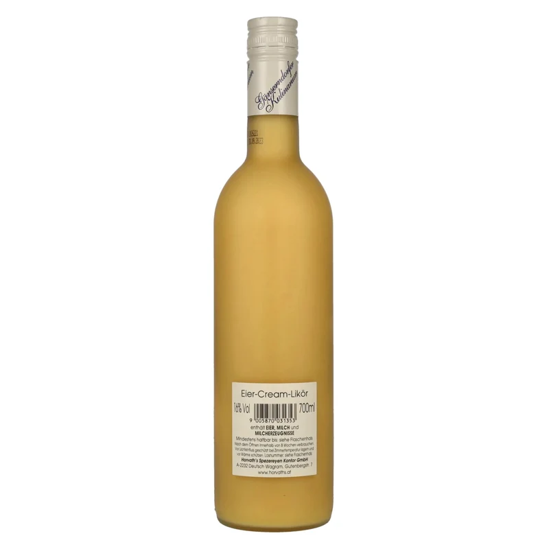 Gänserndorfer Kulinarium Eier-Cream-Likör mit Bourbon-Vanille 16% Vol. 0,7l