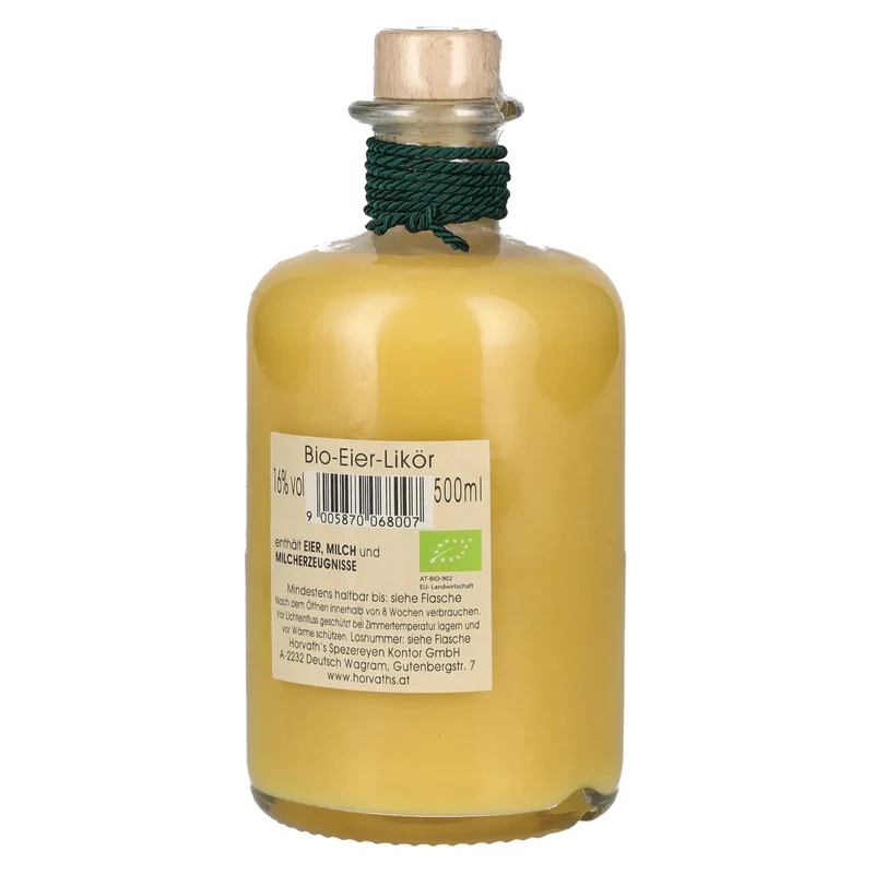 Gänserndorfer Kulinarium Bio-Eierlikör 16% Vol. 0,5l