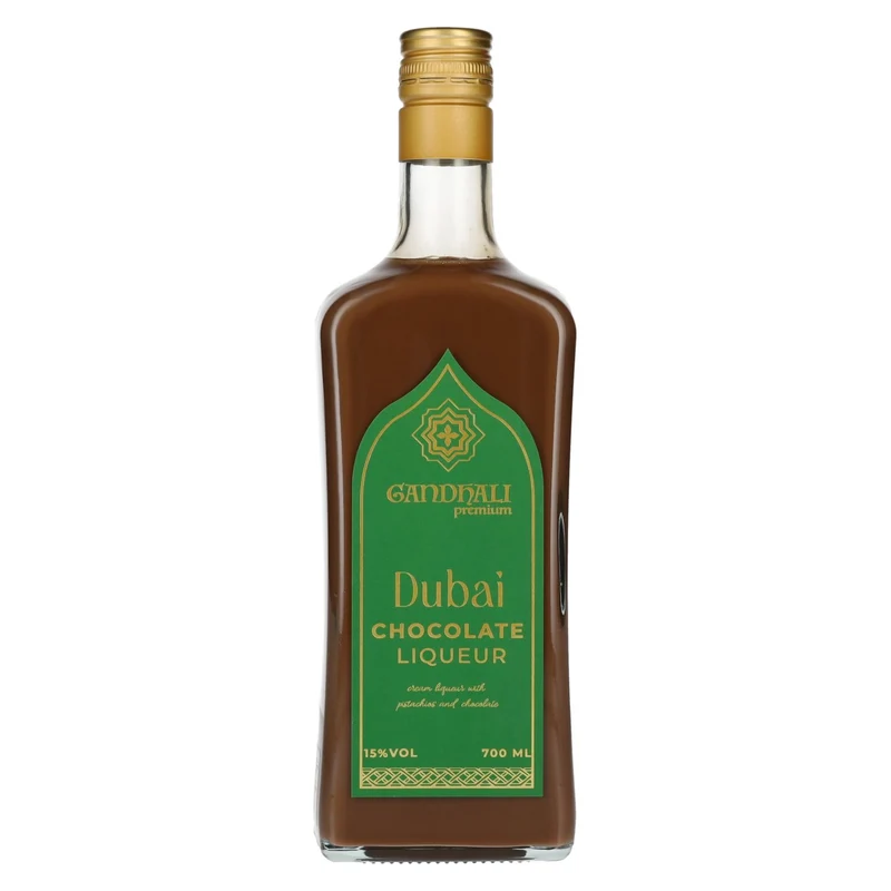 Gandhali Premium Dubai Chocolate Liqueur 15% Vol. 0,7l
