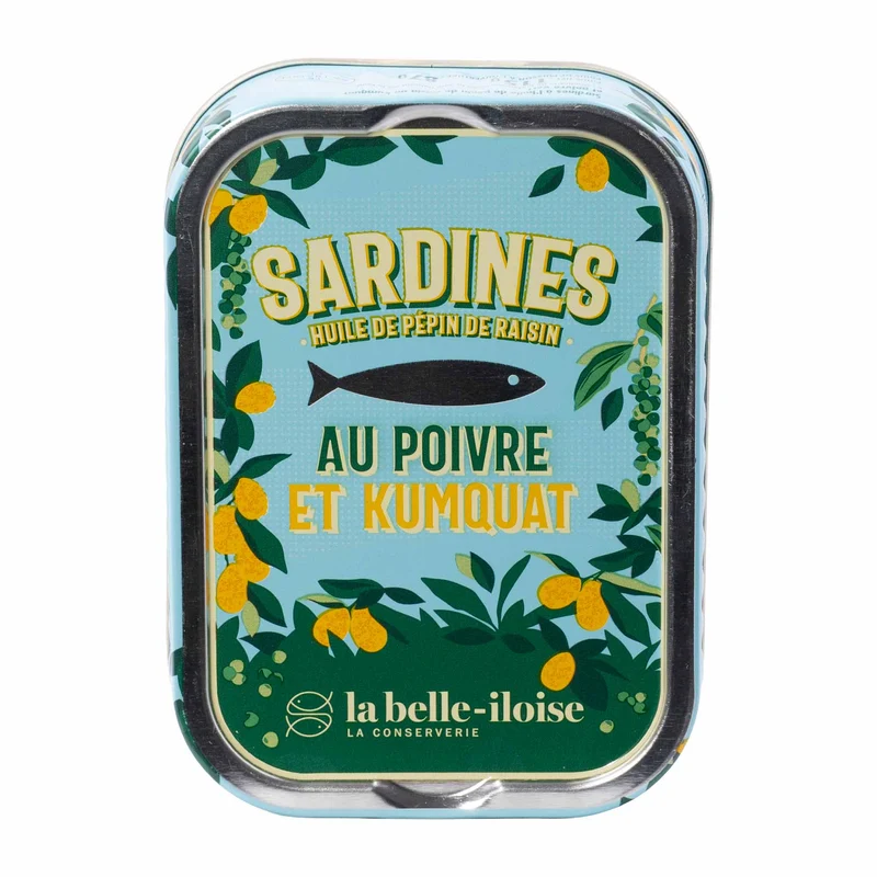 Sardinen mit Kumquat & grünem Pfeffer