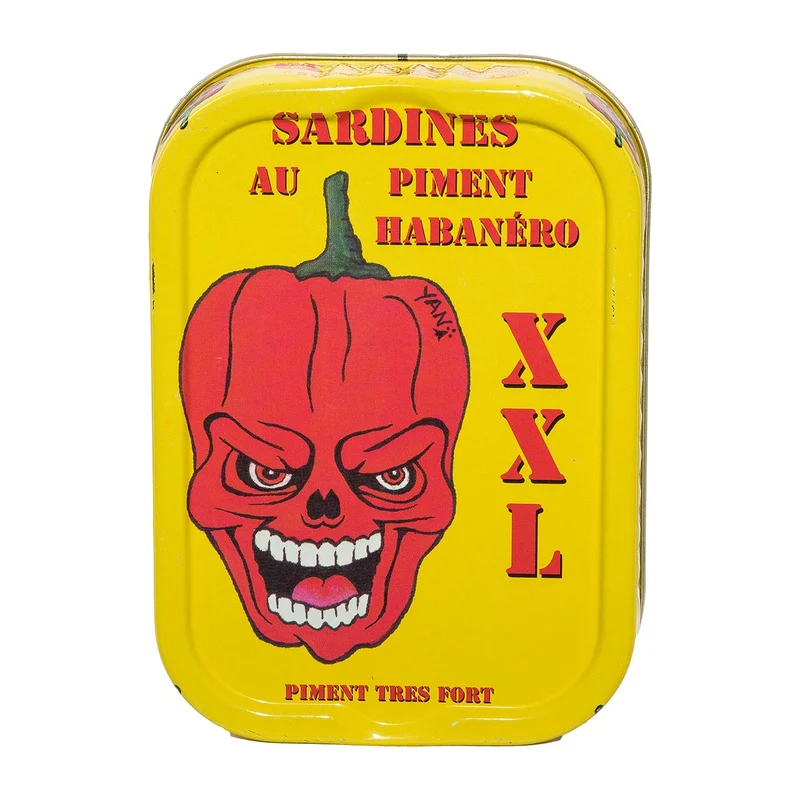 Sardinen mit Habanero Chili XXL