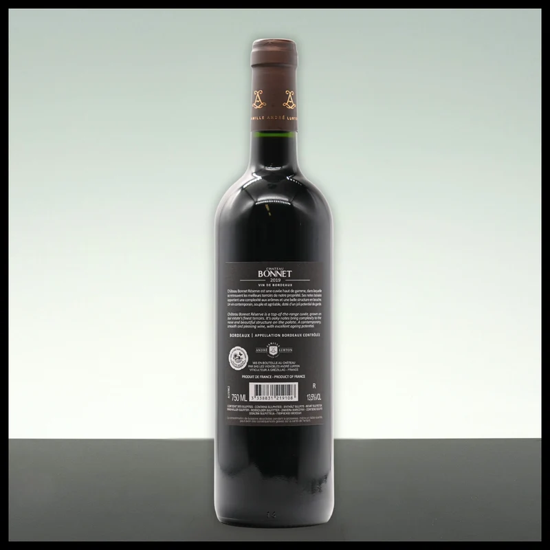 Chateau Bonnet Reserve Bordeaux 2019 0,75L - 13,5% Vol.