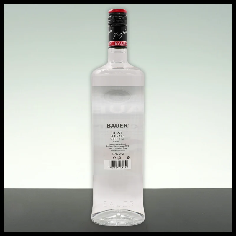 Bauer Obst Schnaps 1L - 36% Vol.