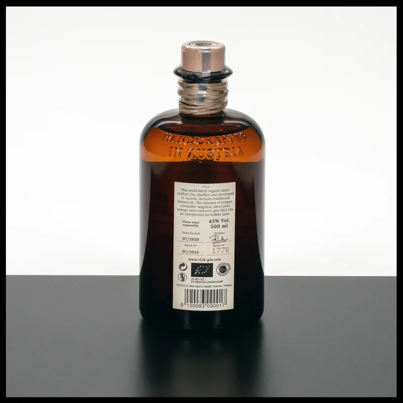 Rick Rich Dry Gin 0,5L - 43% Vol.