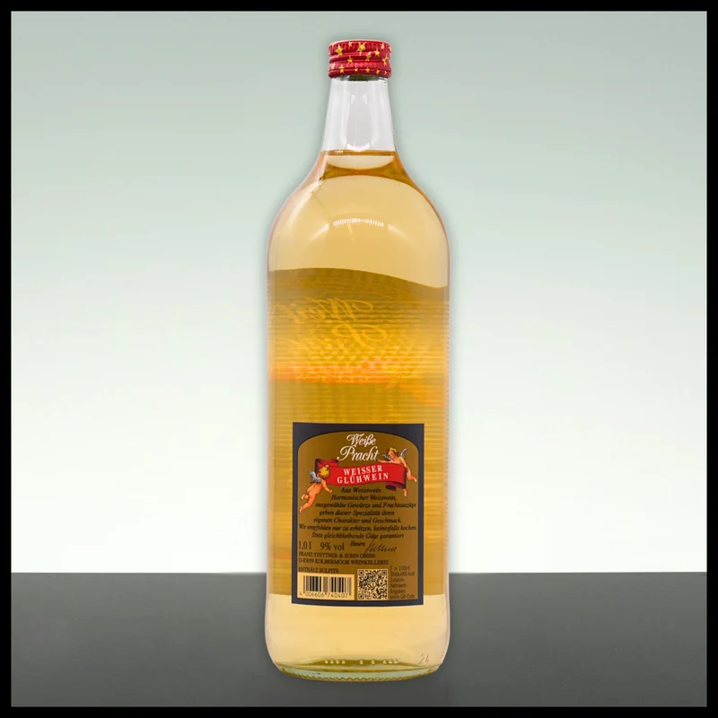 Stettner "Weiße Pracht" Weißer Glühwein 1L - 9% Vol.