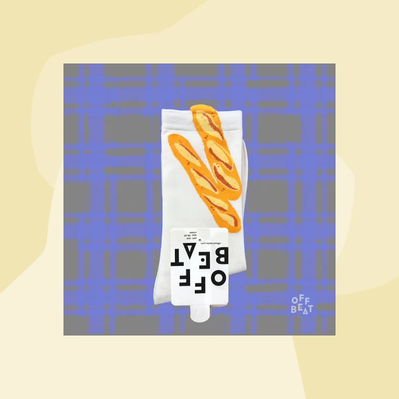 Sportsocken Pop-Out: Baguette