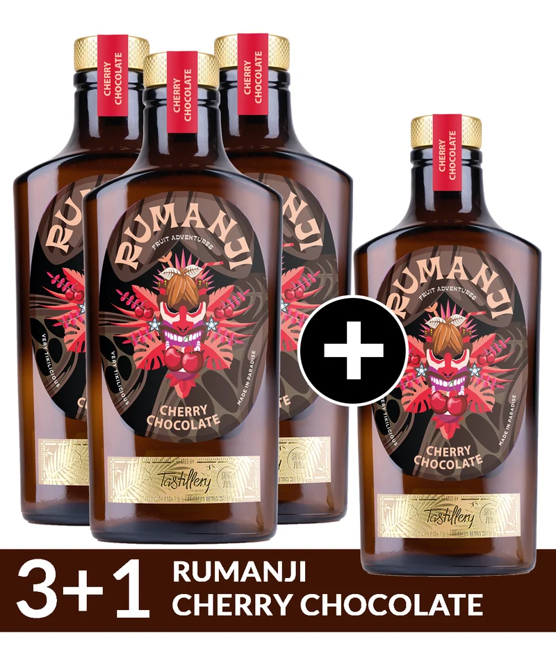 RUMANJI Cherry Chocolate 3+1 Bundle