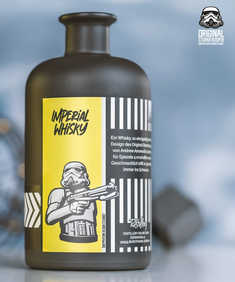 Original Stormtrooper Imperial Whisky inklusive 2 Gläser