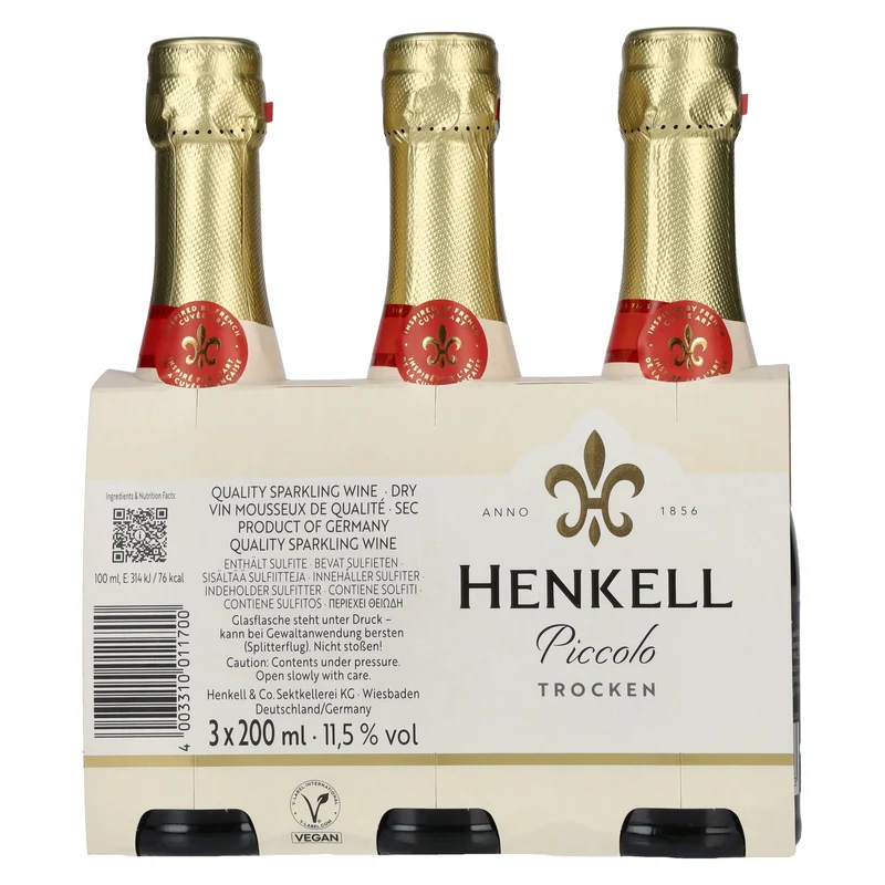 Henkell Trocken Piccolo 11,5% Vol. 3x0,2l